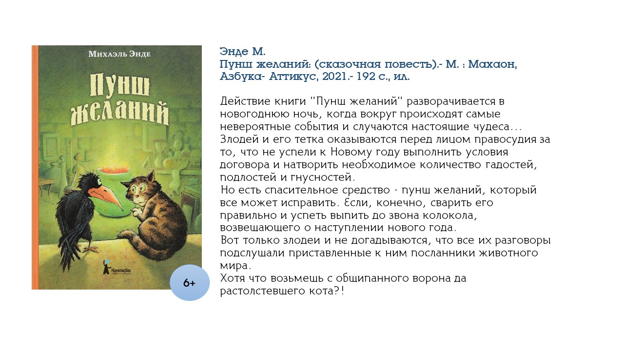 Энде М. Пунш желаний